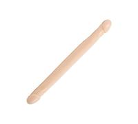 Built In America Smooth Double Header 18" Dildo Realista Doble Color Blanco - 730 gr