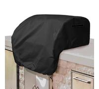 Built-In BBQ Grill Cover, 210D Waterproof Oxford Fabric | Weather Resistant | Built In Barbecue Grill Cover Elastic for Garden Backyard Yard Patio Lawn