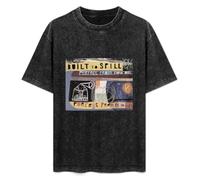 Built to Spill from Now on Vinyl CD Cover Men Black T-Shirt Print Unisex Cotton tee Shirt L