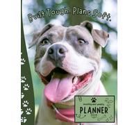 Built Tough. Plans Soft. | 2026 Planner Staffordshire Bull Terrier Dog: Dated Weekly and Monthly Page Views With Space For Notes | From Jan to Dec | ... for Birthday, All Holiday | For Staffy Lovers