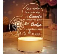 Buioata Regalo Mujer, Regalo de Reyes Magos para la Mujer, Regali Amiga Invisible Mujer- Lámpara de Noche, Ideas Regalo Cumpleaños para Amiga Madre Hermana