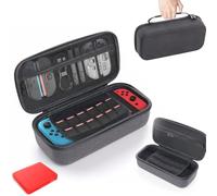 Buithafu Funda Compatible con Nintendo Switch 2, Funda Protectora Eva con Estuche para Tarjetas de Juego | Resistente a los Golpes y Apta para Viajar | Forro Aterciopelado