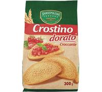 Buitoni Crostino Dorato Croccante - Juego de 6 aperitivos de crouton dorados crujientes (300 g)