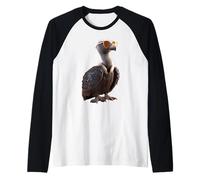 Buitre Ave Rapaz Buitres Buitre Dulce Camiseta Manga Raglan