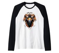 Buitre Ave Rapaz Buitres Buitre Dulce Camiseta Manga Raglan