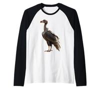 Buitre Ave Rapaz Buitres Buitre Dulce Camiseta Manga Raglan