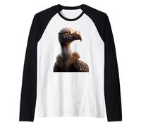 Buitre Ave Rapaz Buitres Buitre Dulce Camiseta Manga Raglan