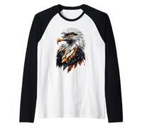 Buitre Ave Rapaz Buitres Buitre Dulce Camiseta Manga Raglan