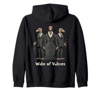 Buitre Funeral Humor Negro Arte Gótico Diseño Sudadera con Capucha