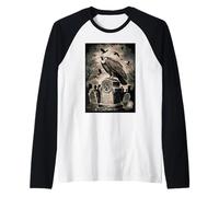 Buitre Guardián Silencioso De Los Olvidados Camiseta Manga Raglan