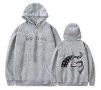 BUIWOT Gigi Perez Hoodie Sailor Song Merch Print Hoodie Women Men Fashion Long Sleeve Tops Sweatshirts Pullovers-Grey||s