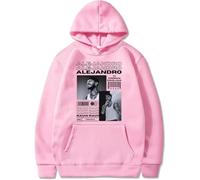 BUIWOT Sudaderas con Capucha Rauw Singer Alejandro Harajuku Style Sudadera de Manga Larga para Hombre y Mujer Niños Gran Tamaño Casual Pullover