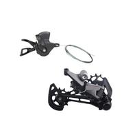 BUJBRHDYW Compatible con palanca de cambios derecha SHIMANO DEORE SL-M6100 y desviador trasero RD-M6100 for piezas de bicicleta de montaña de 12 velocidades(M6100 1)