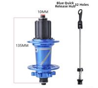 Buje Bicicleta 135mm 7-12 Velocidades Buje Bicicleta 135mm 7-12 | ligero 430g, para fácil instalación, mantenimiento para rápido, freno disco, estructura robusta(blue)