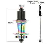 Buje Bicicleta 135mm 7-12 Velocidades Buje Bicicleta 135mm 7-12 | ligero 430g, para fácil instalación, mantenimiento para rápido, freno disco, estructura robusta(colorful)