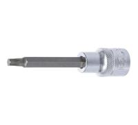 Buje con puntas de 100 mm - 12,5 mm (1/2), Perfil Torx T35 - Precisión y robustez, Acero, Zonas Duras - D-Work