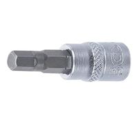 Buje con puntas de 6,3 mm (1/4) - Seis hojas interiores de 5,5 mm - Precisión y robustez, Acero, Pro - D-Work