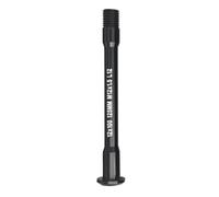 Buje de aleación de aluminio, eje pasante, buje de rueda delantera y trasera seguro de 12 mm para bicicleta de montaña, arandela ligera de acero inoxidable antioxidante, pieza de repuesto de fácil