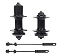 Buje de bicicleta de montaña con rodamientos, 32 agujeros, múltiples velocidades, rueda delantera de 100 mm, rueda trasera de 135 mm, buje de liberación rápida.