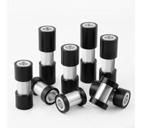 Buje de choque trasero con accesorios de montaje de aleación de aluminio para sistemas de suspensión de bicicleta, se adapta a un ancho de amortiguador de 14 mm con espaciador (32 mm)