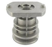 Buje de cuchilla para Castelgarden - Mac Garda modelos NG464TR / TRE / NG / NGL484 / 534TR / TRE / TD / TDL484 / 534TR / TRE - H: 68 mm, orificio central: 22,2 mm. Profundidad del pozo: 43 mm