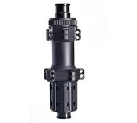 Buje de disco de bloqueo central de trinquete 54T 24H de tracción recta, compatible con bicicleta de carretera, con sistema de 12 x 142 mm AL7075 rodamiento sellado ligero negro (260TR-Hg)