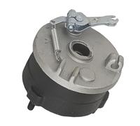 Buje de freno de tambor delantero Baceyong 78 mm, 3 espárragos, compatible con quad, kart y ATV 50-125 cm³, ruedas de 6 a 7 pulgadas, 1 pieza, delantero derecho