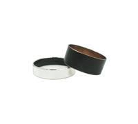 Buje de Horquilla Delantera, Varilla amortiguadora de 48mm, Revestimiento de Mantenimiento, Kit de reparación de absorción de Impacto Positivo y Negativo, Compatible con WP SXF TC FE(1 Pair)