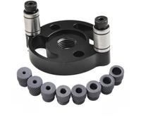 Buje de manga de taladro de 3 a 10 mm para plantilla de tacos M14, guía de perforación de madera, localizador de acero al carbono, herramienta de precisión para carpintería, 1 unidad (8 mm)