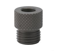 Buje de manga de taladro de 310 mm, 1 pieza con rosca M14 para carpintería, localizador de guía de taladro para mejorar la precisión del agujero y reducir la deriva de la broca (8 mm)