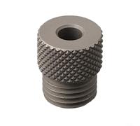 Buje de manga de taladro de 310 mm para carpintería con localizador roscado para plantilla de clavija M14 para mejorar la precisión del agujero y proporcionar una guía estable de brocas (6 mm)