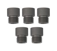 Buje de manga de taladro de 310 mm para localizador de guía de taladro de carpintería de rosca M14 para mejorar el posicionamiento y la estabilidad del agujero (5 unidades de 8 mm)