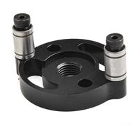 Buje de manga de taladro de 310 mm para localizador de guía de taladro de carpintería de rosca M14 para mejorar el posicionamiento y la estabilidad del agujero (9 mm)