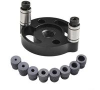 Buje de manga de taladro de 310 mm para localizador de guía de taladro de carpintería de rosca M14 para mejorar el posicionamiento y la estabilidad del agujero (5 mm)