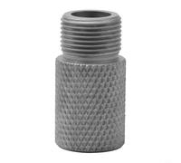 Buje de manga de taladro de 4-10 mm M14 guía de plantilla de clavija de rosca para carpintería, localizador de perforación de acero inoxidable, herramienta de precisión (9 mm)