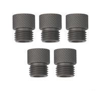 Buje de manga de taladro m14 de 3 a 10 mm, forro de precisión para plantillas de carpintería, sistema localizador de perforación antivibración (5 unidades de 8 mm)