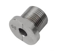 Buje de manga de taladro M20 de 8 mm y 15 mm para localizador de guía de perforación de madera para mejorar el control de la broca y la precisión del agujero (8 mm)