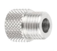 Buje de manga de taladro para carpintería, 1 unidad, compatible con rosca de plantilla M14 para localizador preciso de guía de taladro y perforación estable (7 mm)