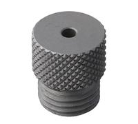 Buje de manguito de taladro de acero al carbono de 3-10 mm para plantilla de tacos M14 x 0,5 - localizador de guía de perforación de madera, herramienta de perforación de agujeros de 3 pulgadas (7 mm)
