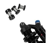 Buje de montaje de amortiguador trasero de bicicleta para EXAFORM y para modelos DNM fabricado con aluminio resistente y ABS resistente (26 mm)