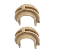 Buje de rodillo de presión de fusor compatible con impresoras Hp P2030 P2035 P2050 P2055 Pro 400 M401 M425 Funda de PVC marrón para reparación de unidad de fijación y rendimiento duradero, pieza de