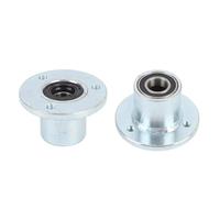 Buje de rueda delantera de aleación de acero de 2 piezas de 17 mm con sello de rodamiento, buje de rueda ATV UTV resistente, reemplazo para Go Kart Quad Bike Uso de mantenimiento