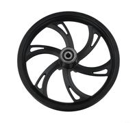 Buje de rueda delantera para bicicletas plegables con construcción de aluminio que soporta tamaños de rueda de 12 pulgadas y 12.5 pulgadas y para ajuste de 12 1/2 x 2 1/4