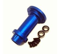 Buje de rueda trasera de aluminio hexagonal azul para Losi 1/4 Promoto MX PM-MX/SM LOS262012