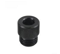 Buje de taladro con rosca externa M14x2 para una alineación precisa de perforadora de 2 a 10 mm en prensa de taladro y herramientas manuales (9 mm)
