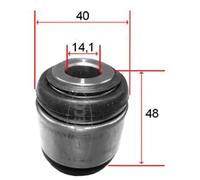 Buje del brazo de control Eje delantero 49367512 CORTECO para JAGUAR XF I XJ
