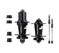 Buje Disco Bicicleta 6 Garras 120 Clicks Rodamientos | 120 puntos enganche, 6 garras 3 dientes, respuesta rápida, ciclismo técnico, para suave silencio(Black 32H)