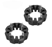Buje espaciador de rueda para Yamaha para Raptor para Warrior para Outlander Espaciadores de ruedas(Negro)
