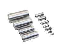 Buje guía de brocha de chavetero de tipo empuje, buje de brocha de chavetero de acero de alta velocidad for fresadoras CNC metalúrgicas. para trabajos mecánicos(2-3/4D)