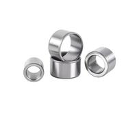 Buje industrial, 2 piezas de acero tratado térmicamente, diámetro interior de 10 mm, diámetro exterior de 15 mm, manguitos de cojinete for eje deslizante, altura de 6-30 mm.(10x15x12mm)